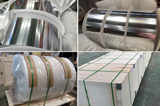 Aluminum household foil, aluminum foil packaging